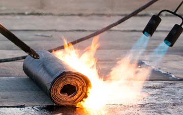 Upper College asphalt flat roofing repairs