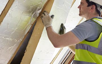 Upper College loft insulation